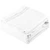 King Size 4-Piece Fitted Sheet - White