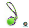 Set of Four Interactive Cotton Rope Dog Toys - For Chewing and Playing