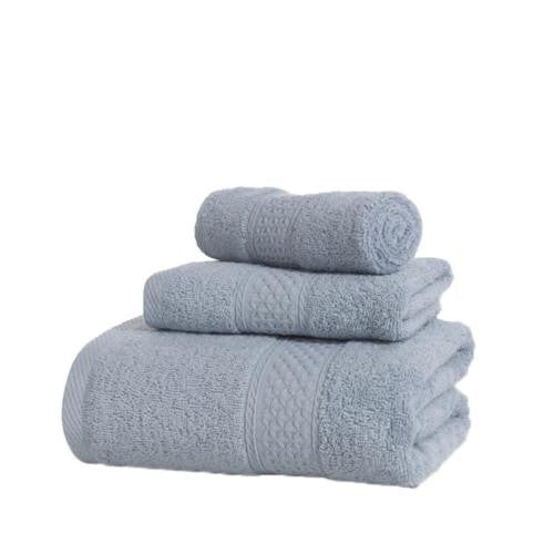 Cotton Bath Towel Sets Absorbent Color Soft Napkins For Bathroom Washcloth